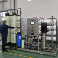 Station de traitement d'eau industrielle RO de 2000 LPH pour eau de puits