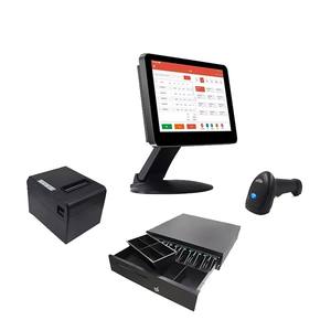 Terminal <span class=keywords><strong>de</strong></span> <span class=keywords><strong>Caja</strong></span> <span class=keywords><strong>Registradora</strong></span> Inteligente OEM <span class=keywords><strong>de</strong></span> 15.6 Pulgadas, Todo en Uno, con Impresora, Escáner, Cajón <span class=keywords><strong>de</strong></span> Efectivo y <span class=keywords><strong>Software</strong></span> SDK <span class=keywords><strong>para</strong></span> Comercio Minorista - Product Image 2