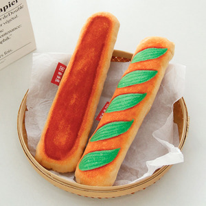 Nuovo Giocattolo Creativo per Gatti a Forma di Ciambelle Fritte e Bastoncini Francesi, con Erba Gatta e Carta Crespa, Giocattolo da Masticare per Gatti - Product Image 3