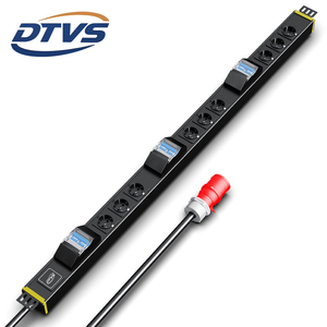 Luxembourg/Phần Lan 3-giai đoạn điện áp cao PDU 32A 380V/415V 9 EU ổ cắm với thiết bị chuyển mạch không khí cho trung tâm dữ liệu phòng 3 cửa hàng - Product Image 1