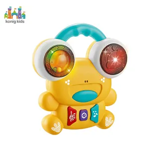 Xibankonyg — grenouille mignonne éducative et d'apprentissage précoce, jouet éducatif pour bébés, avec son et lumières