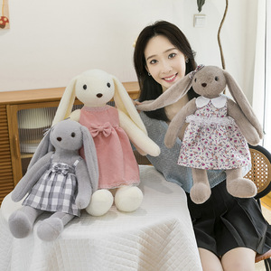 Cross-Biên Giới Mục Vụ Siêu Mềm Sang Trọng Dễ Thương Dài Tai Thỏ Búp Bê Căng Thẳng Cứu Trợ Đồ Chơi Món Quà Sinh Nhật 31Cm-50Cm Bán Buôn - Product Image 3