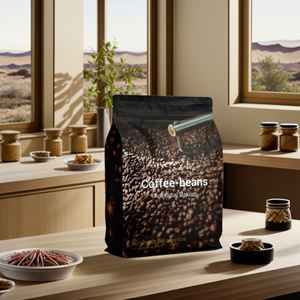 Bolsa <span class=keywords><strong>de</strong></span> <span class=keywords><strong>café</strong></span> <span class=keywords><strong>de</strong></span> fondo plano con diseño impreso personalizado, bolsa <span class=keywords><strong>de</strong></span> embalaje resellable con logotipo <span class=keywords><strong>de</strong></span> 1 kg y 5 lb, bolsas <span class=keywords><strong>de</strong></span> embalaje <span class=keywords><strong>de</strong></span> <span class=keywords><strong>café</strong></span> <span class=keywords><strong>de</strong></span> harina vacías rosas - Product Image 2