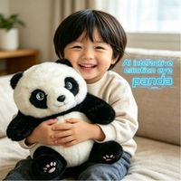Peluche interactive intelligente avec IA et yeux émotionnels pour poser des questions et socialiser