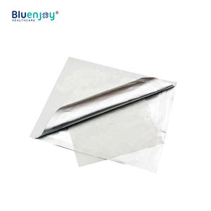 BLUENJOY berpakaian kain kasa parafin medis berperekat otomatis klorheksidin gaun luka steril yang diresapi dengan kapas parafin - Product Image 5