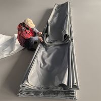 Bâche en PVC personnalisée anti-UV, abri imperméable pour la ferme, le hangar et la couverture du bétail