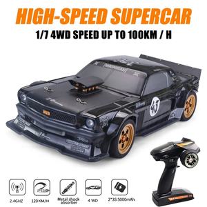 Voiture télécommandée RC électrique 4x4 haute vitesse Hyper Brushless Ex07 ZD Racing 1/7 - Product Image 2