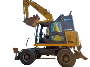 Excavadora de Ruedas Usada Komatsu PC130 Modelo 2022, 13 Toneladas, Cucharón de 0.53m, Motor, Bomba, Caja de Cambios - Product Image 3