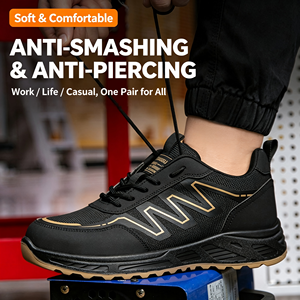 Chaussures <span class=keywords><strong>de</strong></span> protection pour hommes et femmes, anti-écrasement, anti-perforation, respirantes, isolantes électriques 6KV - Product Image 1