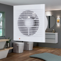 Extracteur de fumée mural de haute qualité, ventilateurs de climatisation, ventilateurs d'extraction pour salle de bain, ventilateurs de ventilation