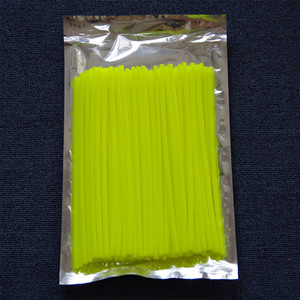 72 pièces de revêtements de rayons universels en plastique pour moto, scooter et moto tout-terrain, accessoires de remplacement et de décoration - Product Image 3