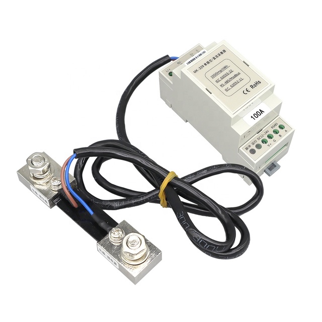 JSY-MK-229 Energy Meter Single Phase DC Electric Power Wattmeter Voltmeter Ammeter Digital Voltage Meter Din Rail Energy Meter