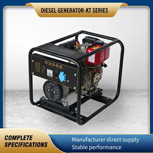 2023 nuovi generatori Diesel avvio rinculo avvio elettrico di nuovo potenza generatori portatili per la casa