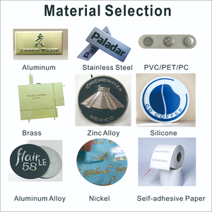 Op maat gemaakte lasergravure logo <span class=keywords><strong>service</strong></span> 86*54MM blanco gezandstraalde geanodiseerde aluminium naamplaten en metalen platen - Product Image 5