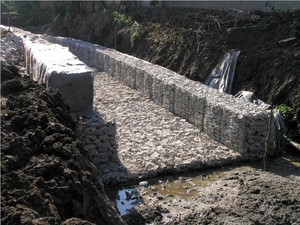 Caisse de <span class=keywords><strong>gabion</strong></span> soudée galvanisée à chaud pour mur de soutènement de projet paysager, taille personnalisée - Product Image 5