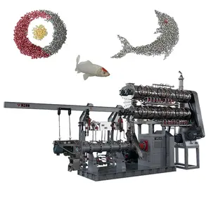 AFE145 Floating Fish Food Pellet Machine Fish Feed Processing Making Extruder