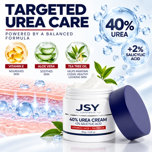 Crema de Marca Propia con 40% de Urea, 2% de Ácido Salicílico, Vitamina E, <span class=keywords><strong>Aloe</strong></span> <span class=keywords><strong>Vera</strong></span> y Aceite de Árbol de Té <span class=keywords><strong>para</strong></span> Piel Áspera y Seca de Manos y Pies, 150 g - Product Image 6