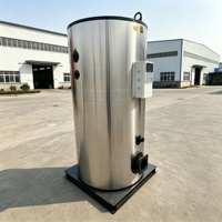 Caldera de Vapor Vertical Pequeña Automática, Capacidad de 1000 kg a 1500 kg, Combustible Natural, Gas LP, Petróleo, Diésel, Precio de Fábrica