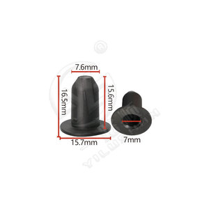 Xinyida T305 - Clip de Plástico de Nylon de 7.6mmx15.7mm para Fijación de Panel Decorativo Interior de Volkswagen - Product Image 1