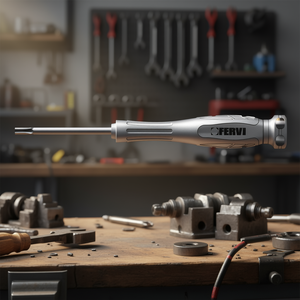 Destornillador Hexagonal de Precisión Fervi de 3 mm de Longitud, Diseño de Mango en L - Product Image 3