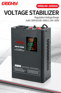 Estabilizadores de voltaje AVR de 1KVA para el hogar, reguladores de voltaje automáticos monofásicos de 220V CA para colgar en la pared, uso de caldera de <span class=keywords><strong>Gas</strong></span> AVR de 800W-1000W - Product Image 2
