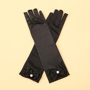 Nouveau mariage Party Wear accessoires fleur enfants pour <span class=keywords><strong>gants</strong></span> de fête enfant <span class=keywords><strong>demoiselle</strong></span> <span class=keywords><strong>d</strong></span>'<span class=keywords><strong>honneur</strong></span> longs <span class=keywords><strong>gants</strong></span> fille robe match arc <span class=keywords><strong>gants</strong></span> - Product Image 6