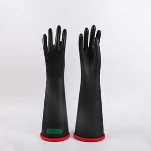 Thợ điện chuyên nghiệp Găng tay cao su-30000V Điện môi an toàn - Product Image 5