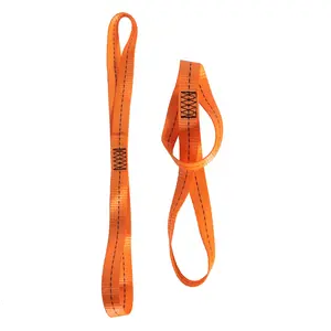 Cổ phiếu 1PC 1inch 25mm 40cm vòng lặp mềm Tie xuống dây đai