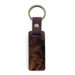Chaveiro de Madeira Ecológico e Durável Gravável - Presente Promocional DIY - Product Image 6