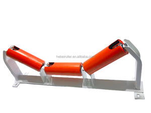 Kualitas tinggi luar ruangan tugas berat pipa baja gravitasi sistem pembawa transportasi melalui konveyor rol Idler untuk pertambangan - Product Image 3