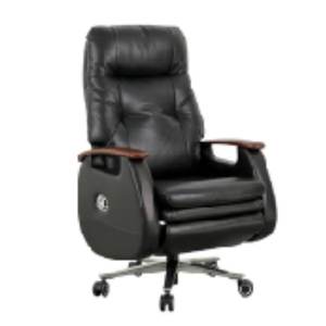 Silla de oficina sencilla y cómoda con reposabrazos de madera 37738-1680 - Product Image 1