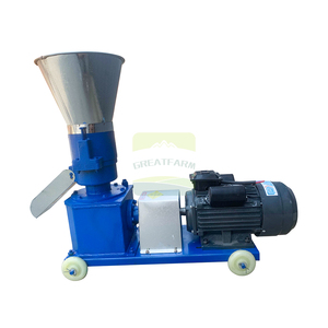 Thức ăn granulator Báo Chí Con lăn millstone gia cầm chăn nuôi Thức ăn viên máy cho lợn thỏ thực phẩm pelletizer - Product Image 4
