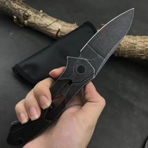 Cina D2 coltello pieghevole per campeggio all'aperto tattico di sopravvivenza multifunzione coltello <span class=keywords><strong>da</strong></span> tasca pieghevole EDC coltelli con <span class=keywords><strong>stecca</strong></span> posteriore - Product Image 4
