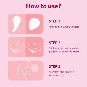 Cache-tâche invisible réutilisable en velours pour leggings féminins - Product Image 6