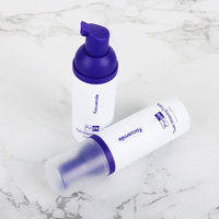 Dentifrice en mousse violette de marque privée Mousse dentaire blanchissante à la menthe poivrée blanche neige Mousse V34