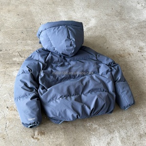 Custom High Quality Men Oversized Winter Thick Puffer <b>Jackets</b> Wadded Bubble Coats Hood Duck Puffer Down <b>Jackets</b> for Men - Product Image 4