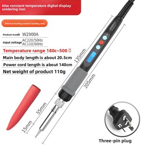 Soldador eléctrico inteligente Power Lion, temperatura ajustable para reparación doméstica y <span class=keywords><strong>soldadura</strong></span>, pluma de <span class=keywords><strong>soldadura</strong></span> eléctrica - Product Image 1