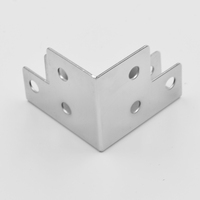 FAYSHING Équerre d'angle en métal, supports d'angle en L robustes pour meubles en bois, panneaux, fenêtres, armoires, tables, FS-6029
