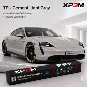 ฟิล์มใสกันรอยรถยนต์ XP3M สีเทาอ่อน OEM เงา TPU ความหนา 7.5 มิล ซ่อมแซมตัวเองได้ ป้องกันรอยขีดข่วน ป้องกันสีเหลือง ฐาน TPU Covestro - Product Image 1