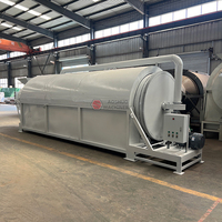 Sécheur à tambour à grains à chauffage électrique automatique 300 kg/h Machine de séchage de maïs, de sciure de bois Équipement de transformation alimentaire