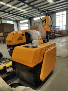 Rodillo <span class=keywords><strong>Compactador</strong></span> Vibratorio de Doble Tambor <span class=keywords><strong>Manual</strong></span>, <span class=keywords><strong>Compactador</strong></span> de Doble Tambor para Pavimento - Product Image 5