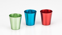 Gobelet écologique recyclé, logo personnalisé par sublimation, tasse à boisson en vrac, 32 oz, 3 oz, 1 litre, tasse en aluminium