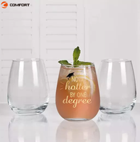 Logo personnalisé tasse à thé isolé maison bière eau gobelet en plastique tasse pour les boissons de fête