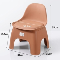 Chaises de fête en plastique colorées pour enfants, tabourets empilables pour enfants, tabourets en plastique pour enfants, vente en gros
