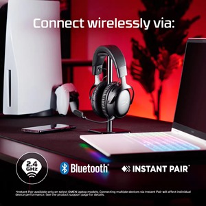 HyperX Cloud III S Wireless - Gaming Headset Black+Red Gaming Headphone Comfort Noise Cancellation Wireless - Product Image 4