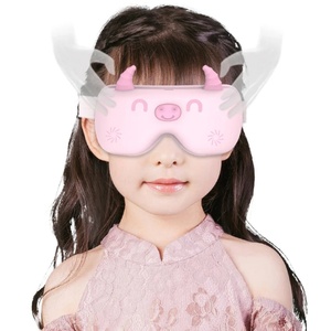 Mini Masajeador de Ojos con 5 Modos de Vibración y Compresión Caliente, Dispositivo Inteligente con Voz para Niños - Product Image 1
