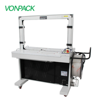 MH-X201 Machine d'emballage entièrement automatisée, machine de cerclage automatique pour cartons, machine de cerclage électrique pour palettes