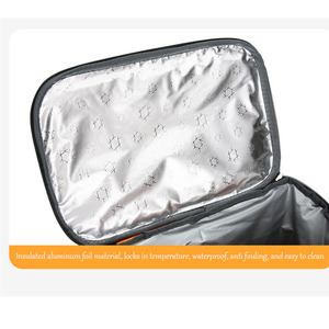 Custom Oxford Large Premium <b>Cooler</b> <b>Backpack</b> with USB Solid Upright <b>Cooler</b> <b>Bag</b> Beer Camping Outdoor Travel Polyester Lining - Product Image 6