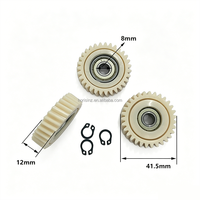 Modul Gear Motor Planetary 31-Gigi Bahan Nylon 1.25, Suku Cadang Universal untuk Sepeda Listrik & Lithium E-Bike