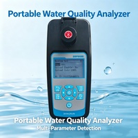 Analyseur de qualité de l'eau portable intelligent Bluetooth IP67 pour l'aquaculture, les eaux usées et l'eau potable (pH/ORP/Conductivité/TDS/DO/Température)